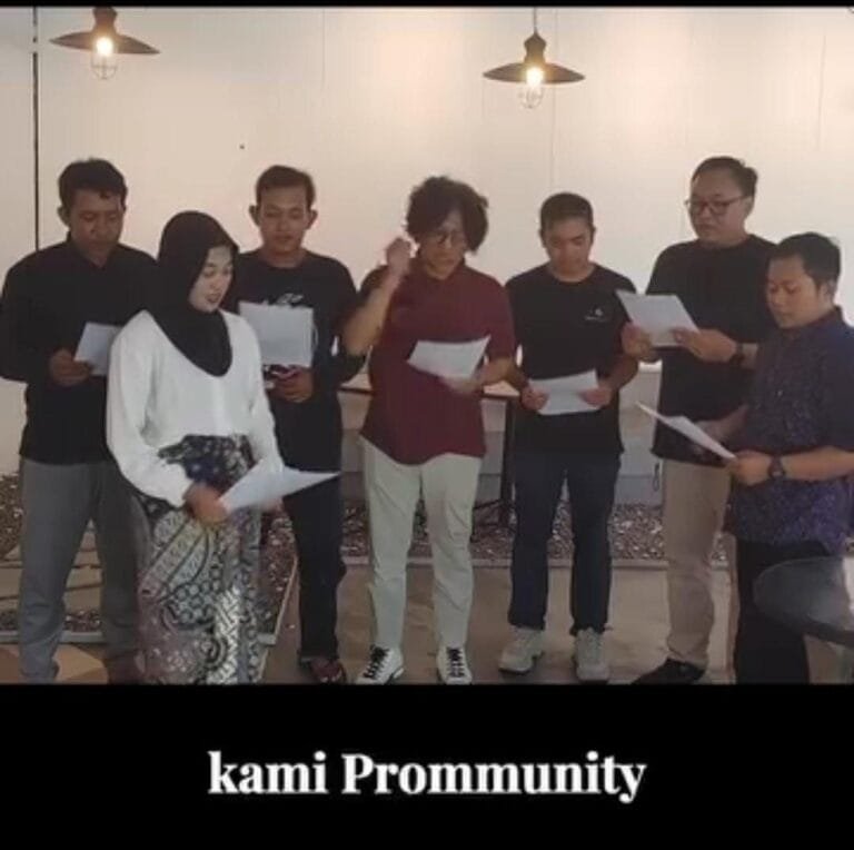 Deklarasi Prommunity di Surabaya Sebagai Tonggak Awal Ikrar Para Member Prommunity