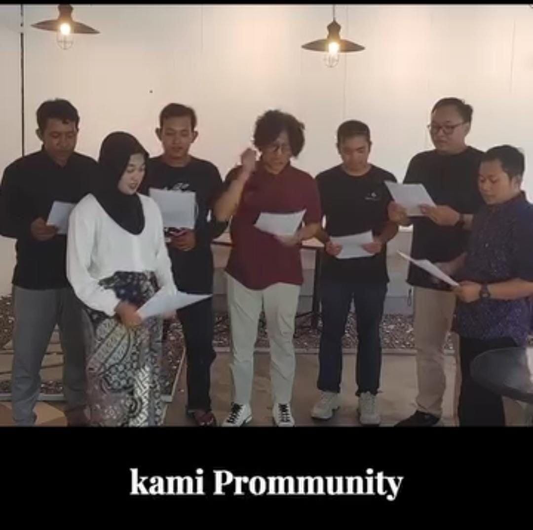 Deklarasi Prommunity di Surabaya Sebagai Tonggak Awal Ikrar Para Member Prommunity