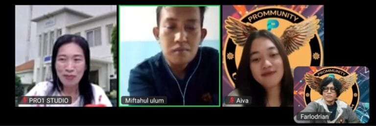 Prommunity Berbagi Inspirasi di Radio PRO 1 RRI Jogja: Pentingnya Upgrade Circle Positif